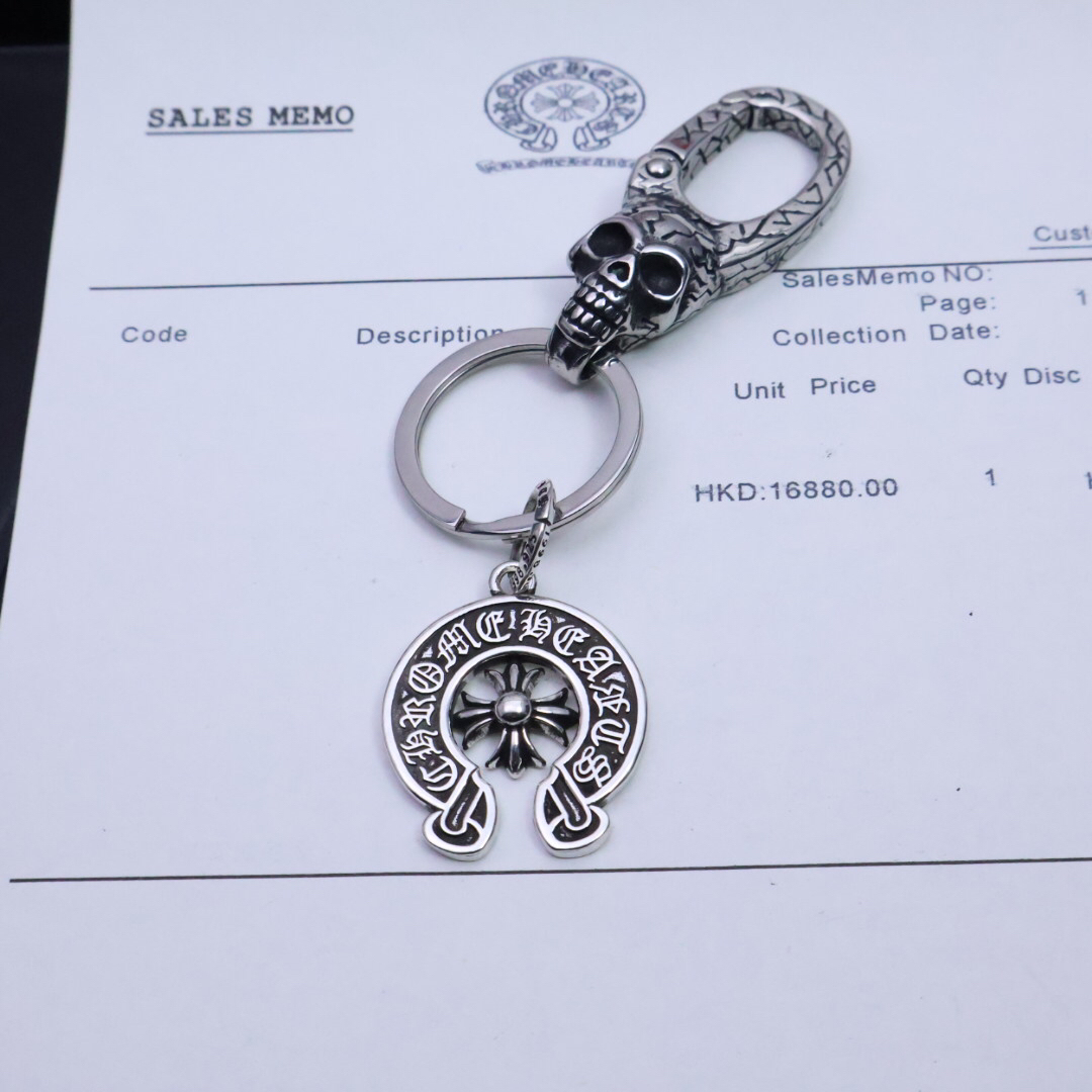 クロムハーツ「Chrome Hearts」キーホルダー＆バッグチャーム - トレンドシンボル
