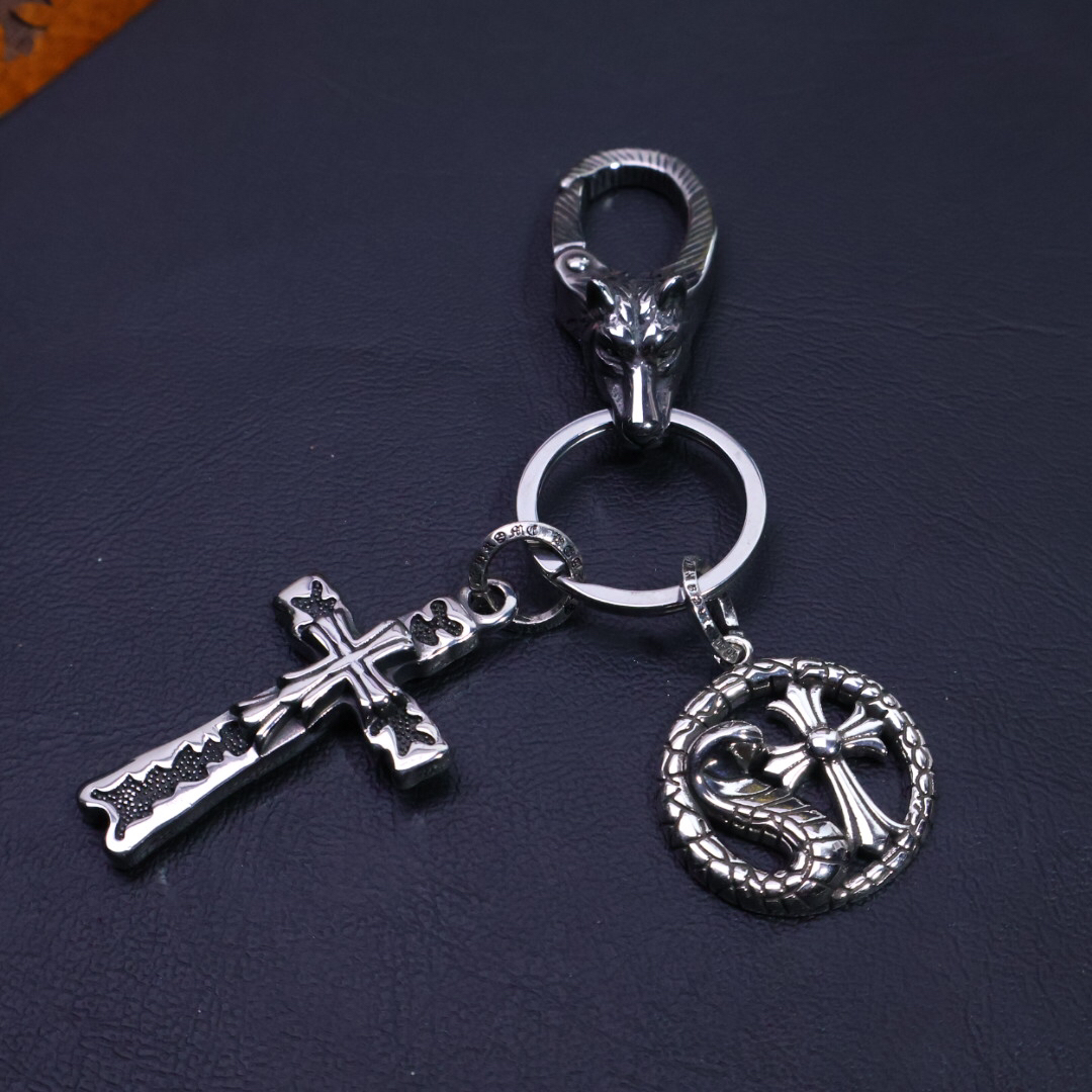 クロムハーツ「Chrome Hearts」キーホルダー＆バッグチャーム - トレンドシンボル