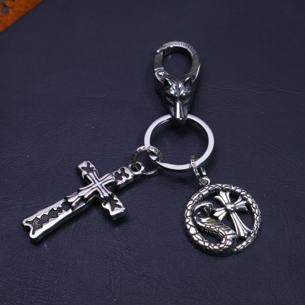 クロムハーツ「Chrome Hearts」キーホルダー＆バッグチャーム - トレンドシンボル