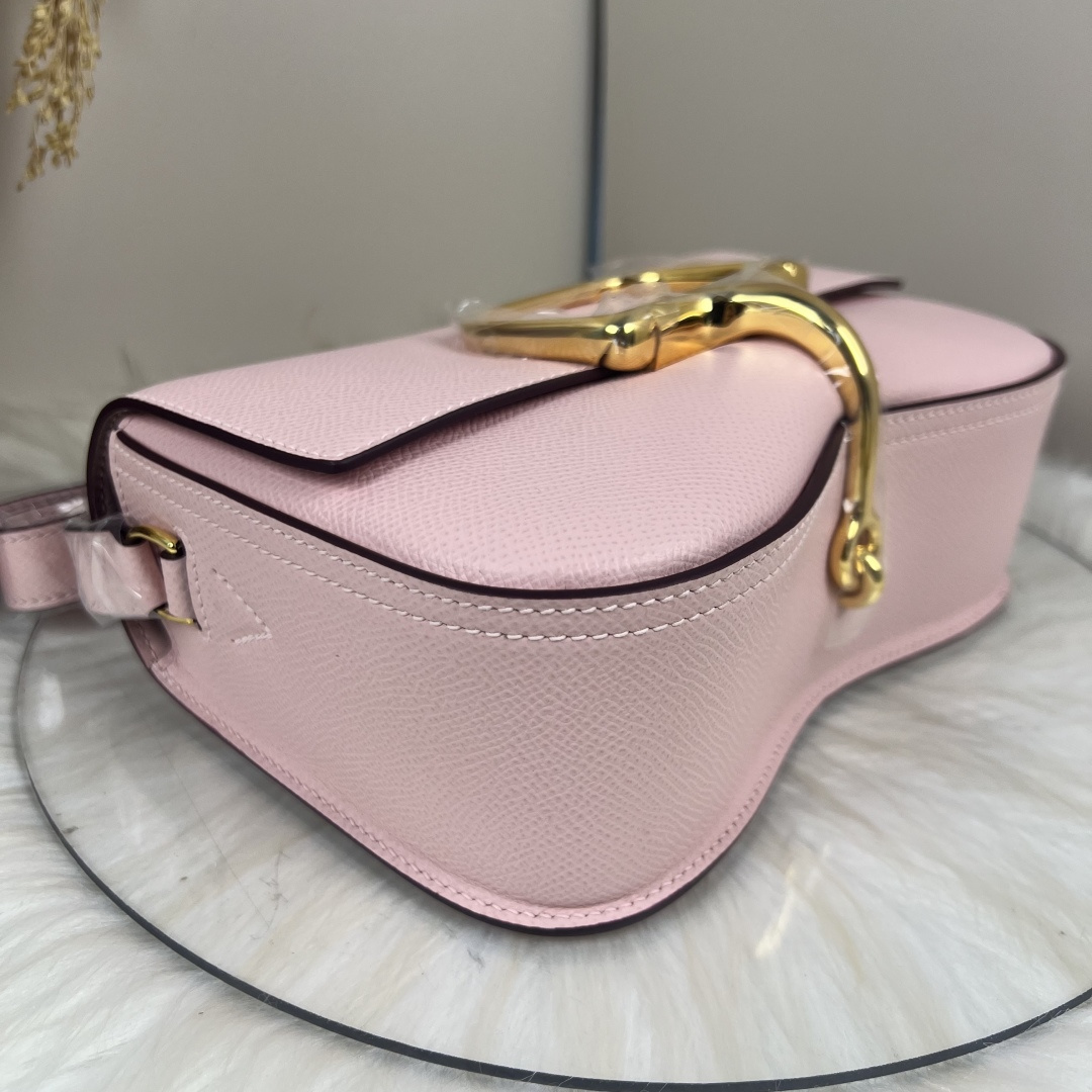 【厳選新入荷】エルメス Della Cavalleria Elan サドル金具クロスボディバッグ「乗馬モチーフ本革ショルダー」