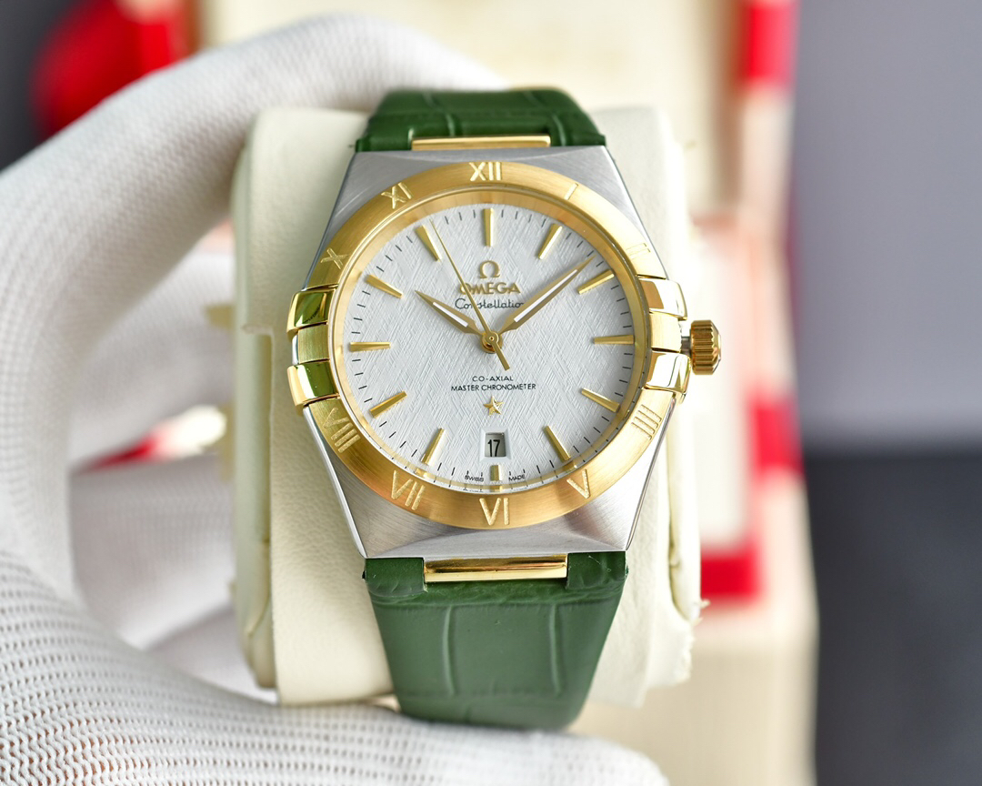 オメガ［Omega］「Constellation Gents’」星座シリーズ第五世代の公式商品紹介を整理しました。39MM