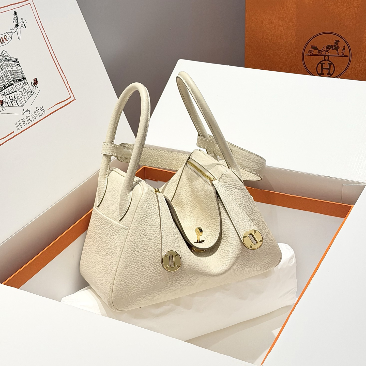 エルメス「Hermès」リンディショルダー 26 バッグ「Lindy Bag」