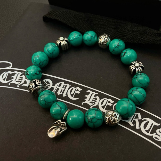 クロムハーツ「Chrome Hearts」ブレスレット - ヴィンテージ＆ロックテイスト ペア用