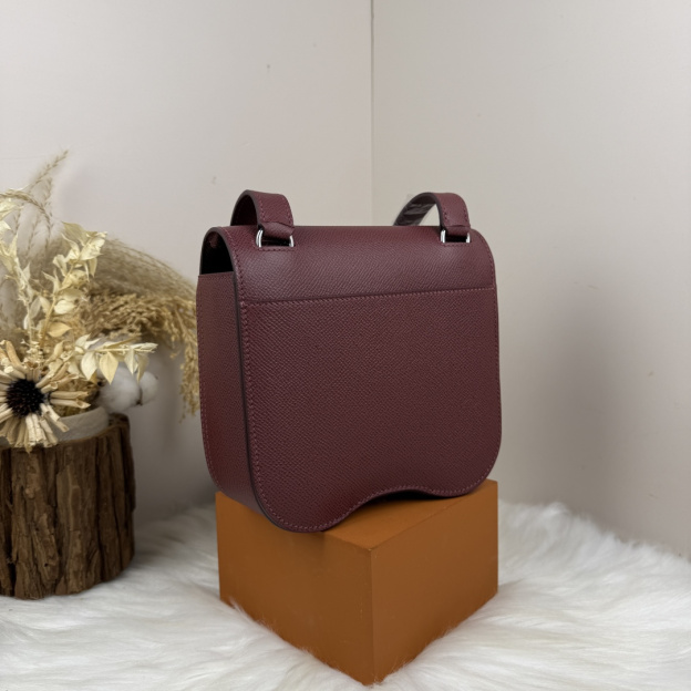 【厳選新入荷】エルメス Della Cavalleria Mini サドル金具クロスボディバッグ「乗馬モチーフ本革ショルダー」