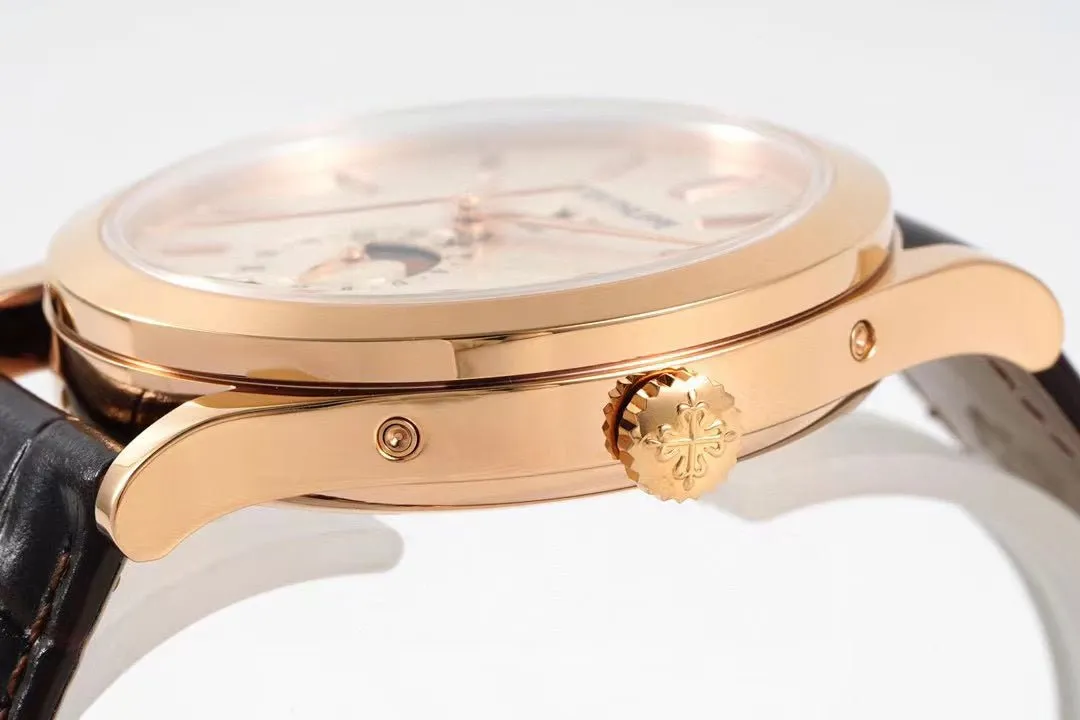 パテック フィリップ「Patek Philippe」コンプリケーション 年歴クロノグラフ腕時計38MM