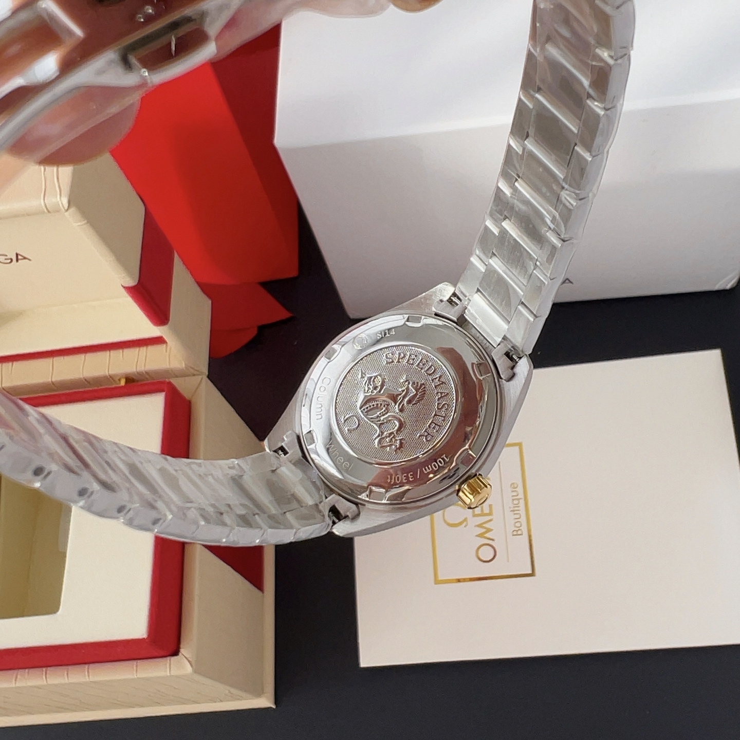 オメガ「Omega」アクアテラ 34mm マスタークロノメーター