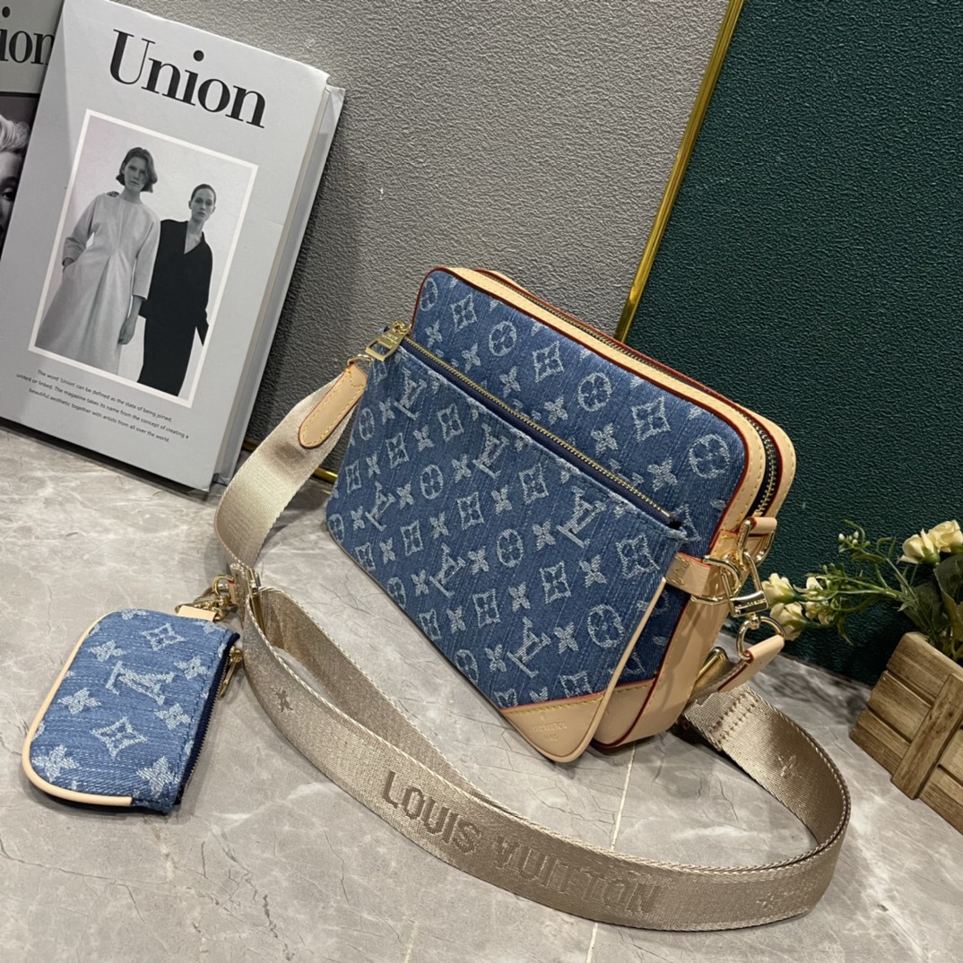 ルイ・ヴィトン「Louis Vuitton」新作 Trio メッセンジャーバッグ