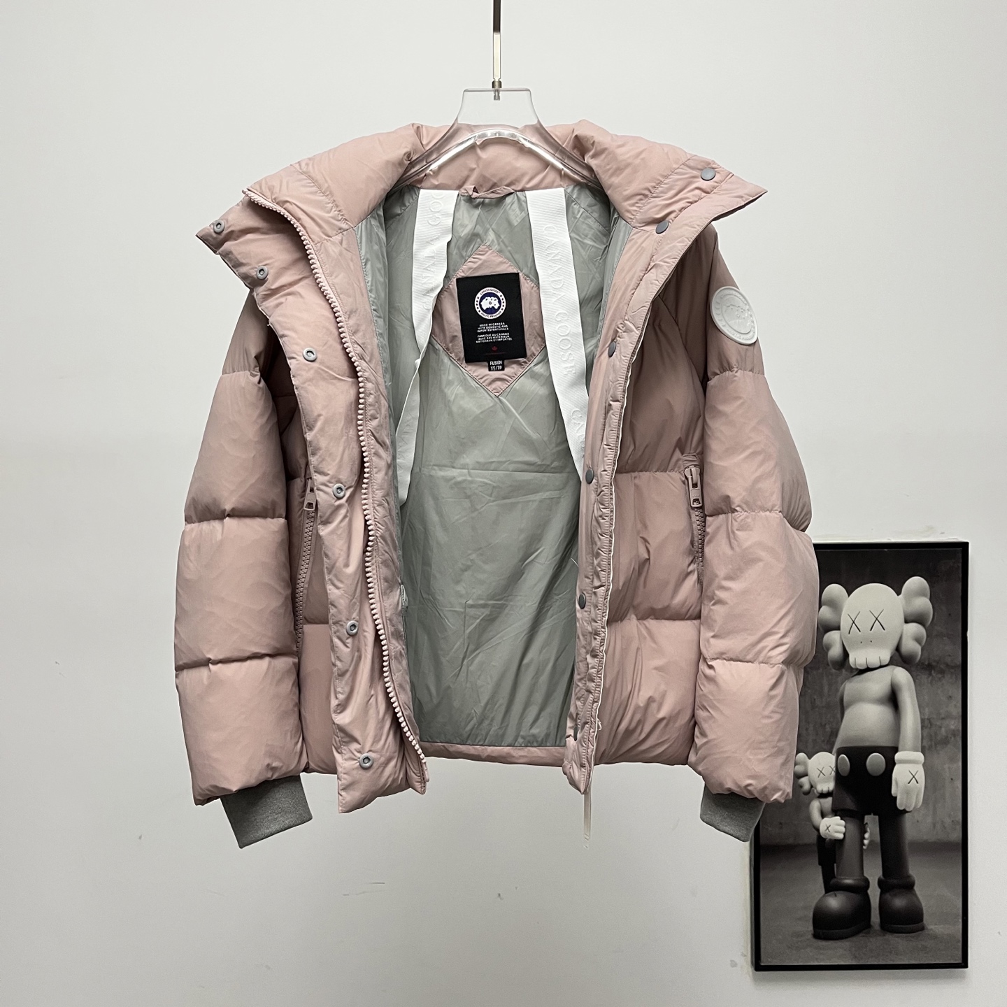 カナダグース ファッションフーディダウンジャケット 男女兼用