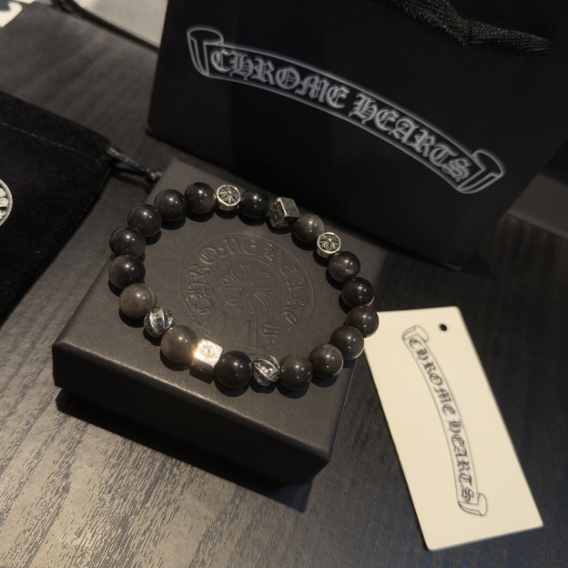 クロムハーツ「Chrome Hearts」ブレスレット - ヴィンテージ＆ロックテイスト ペア用