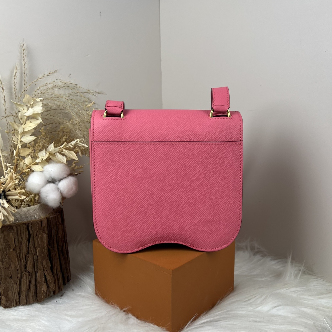 【厳選新入荷】エルメス Della Cavalleria Mini サドル金具クロスボディバッグ「乗馬モチーフ本革ショルダー」
