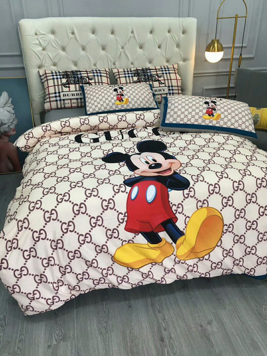 グッチ「Gucci」プレミアムコットン デジタルプリント 4点セット