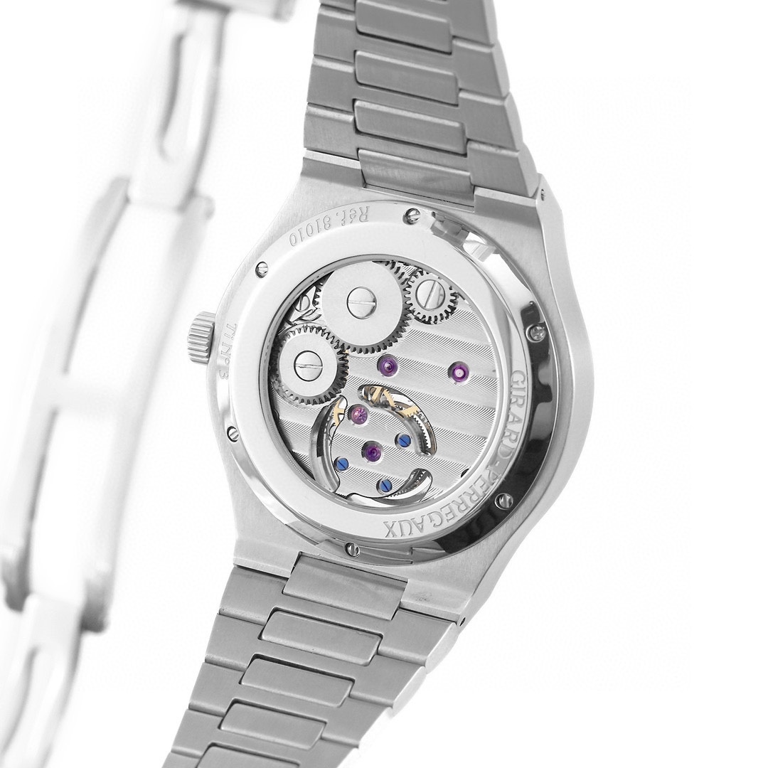 ジラール・ペルゴ「Girard-Perregaux」ラウレアート クロノグラフ トゥールビヨン 腕時計42MM