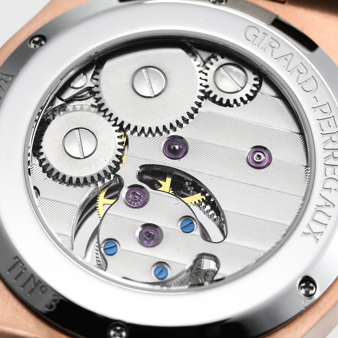 ジラール・ペルゴ「Girard-Perregaux」ラウレアート クロノグラフ トゥールビヨン 腕時計42MM