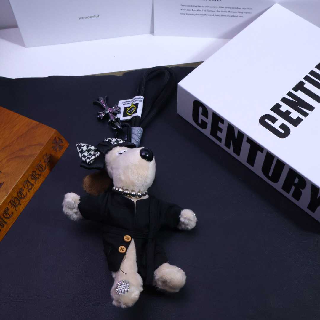 クロムハーツ「Chrome Hearts」バッグチャーム - すべてのトレンドバッグに合わせて、クールでキュートなスタイルを