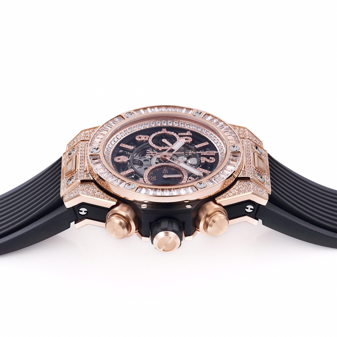ウブロ「Hublot」ビッグバン ウニコ チタニウム ジュエリー 44MM