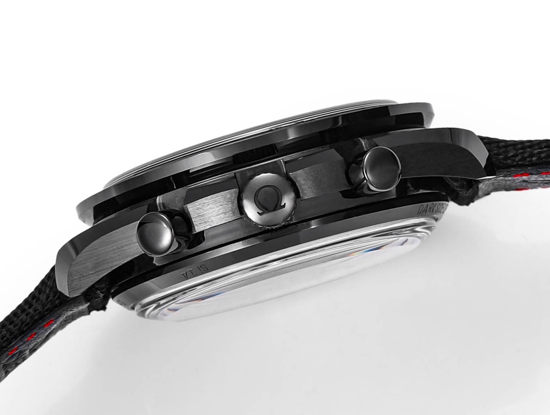 オメガ「Omega」‌N1ファクトリー  月の暗面シリーズ クロノグラフ腕時計44.25mm