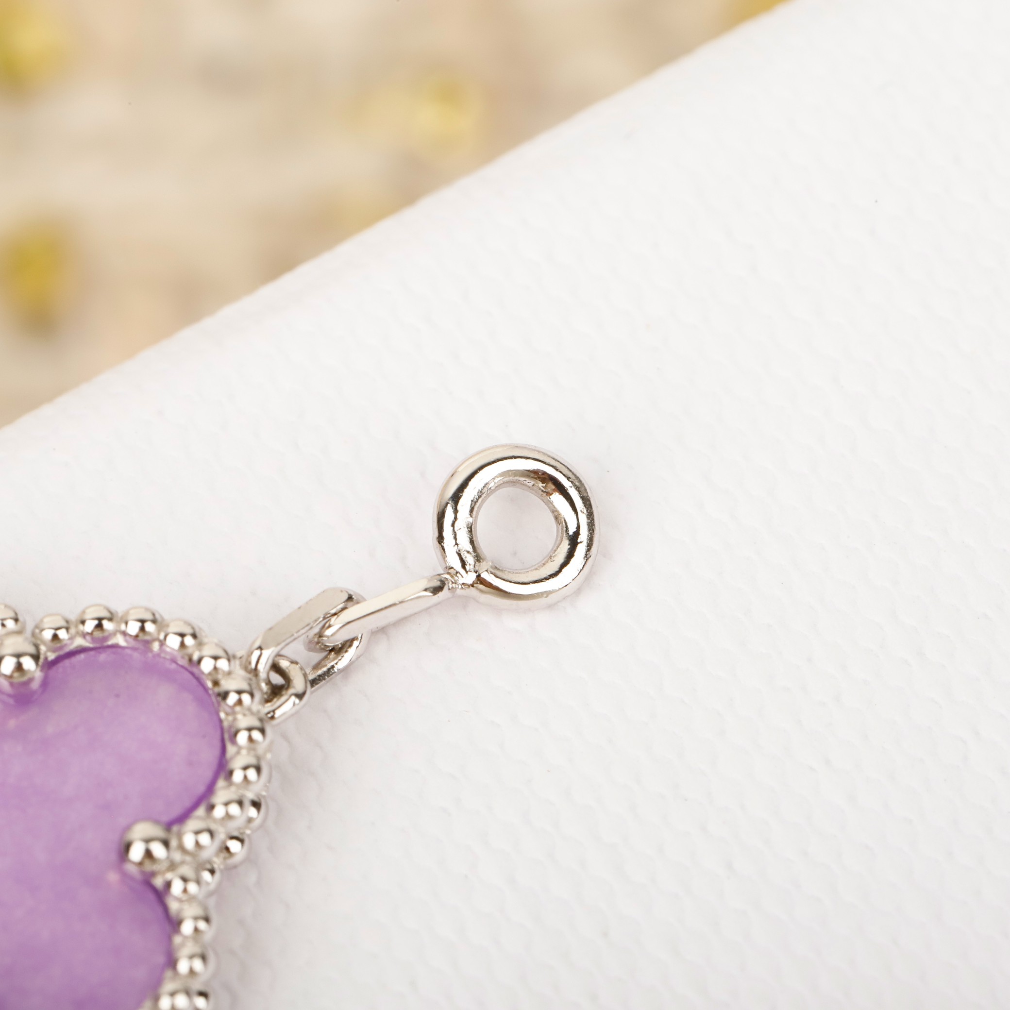 ヴァン クリーフ＆アーペル「Van Cleef & Arpels」Alhambra パールマザーオブパール レーザー ブレスレット19cm