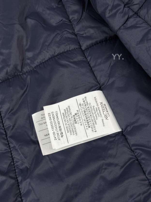アークテリクス「ARC'TERYX」 Atom Hoody インシュレーテッドジャケット