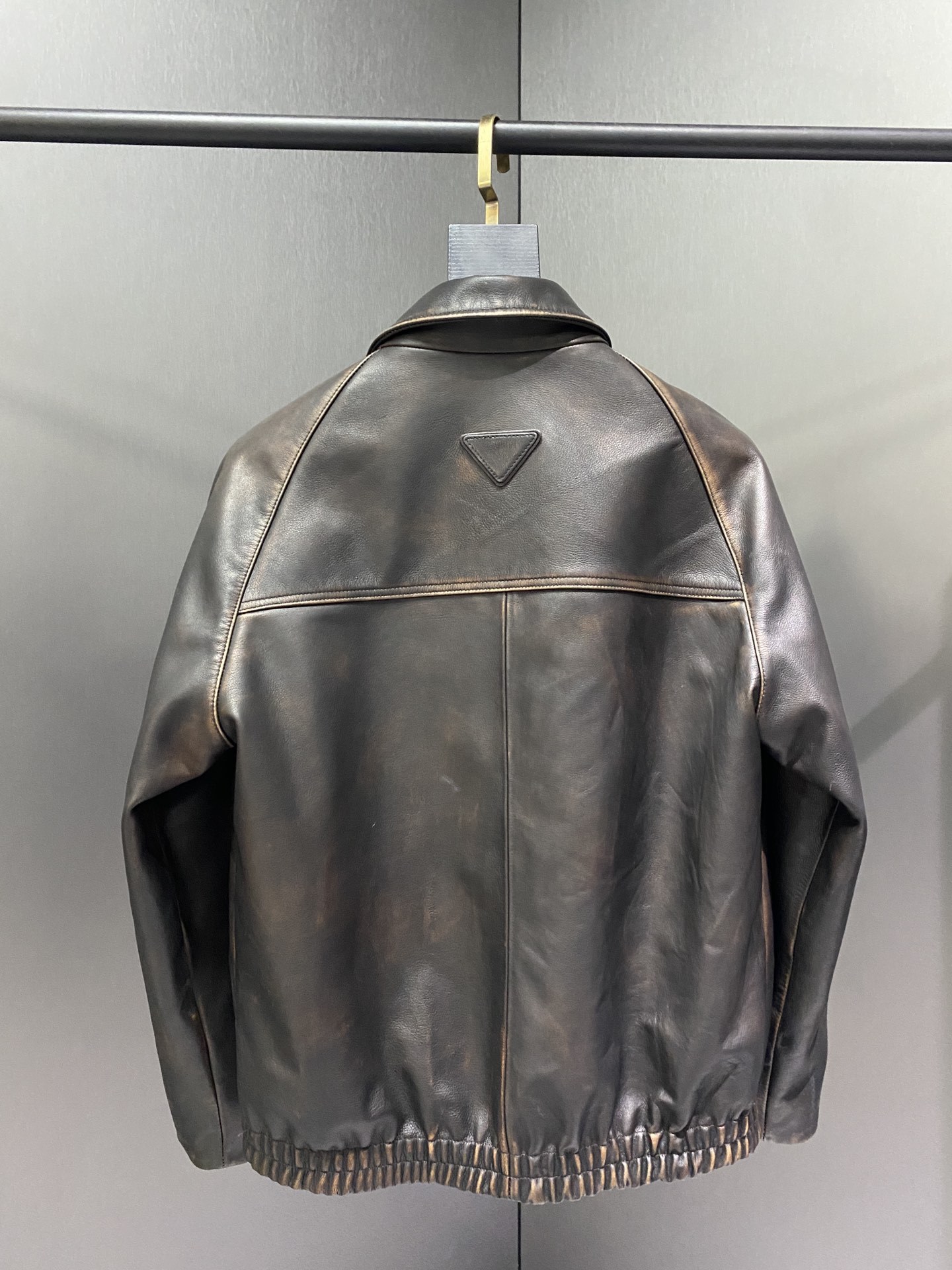 プラダ「Prada」秋冬新作 メンズヘッドレザージャケット