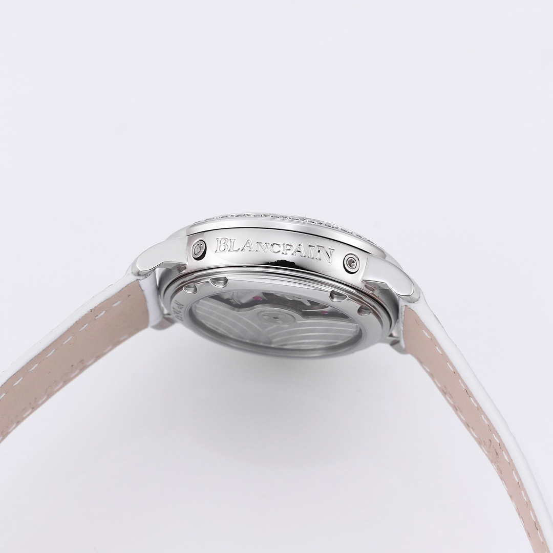 ブランパン「Blancpain」 ヴィルレ レディース ムーンフェイズ＆コンプリートカレンダー自動巻き腕時計35mm