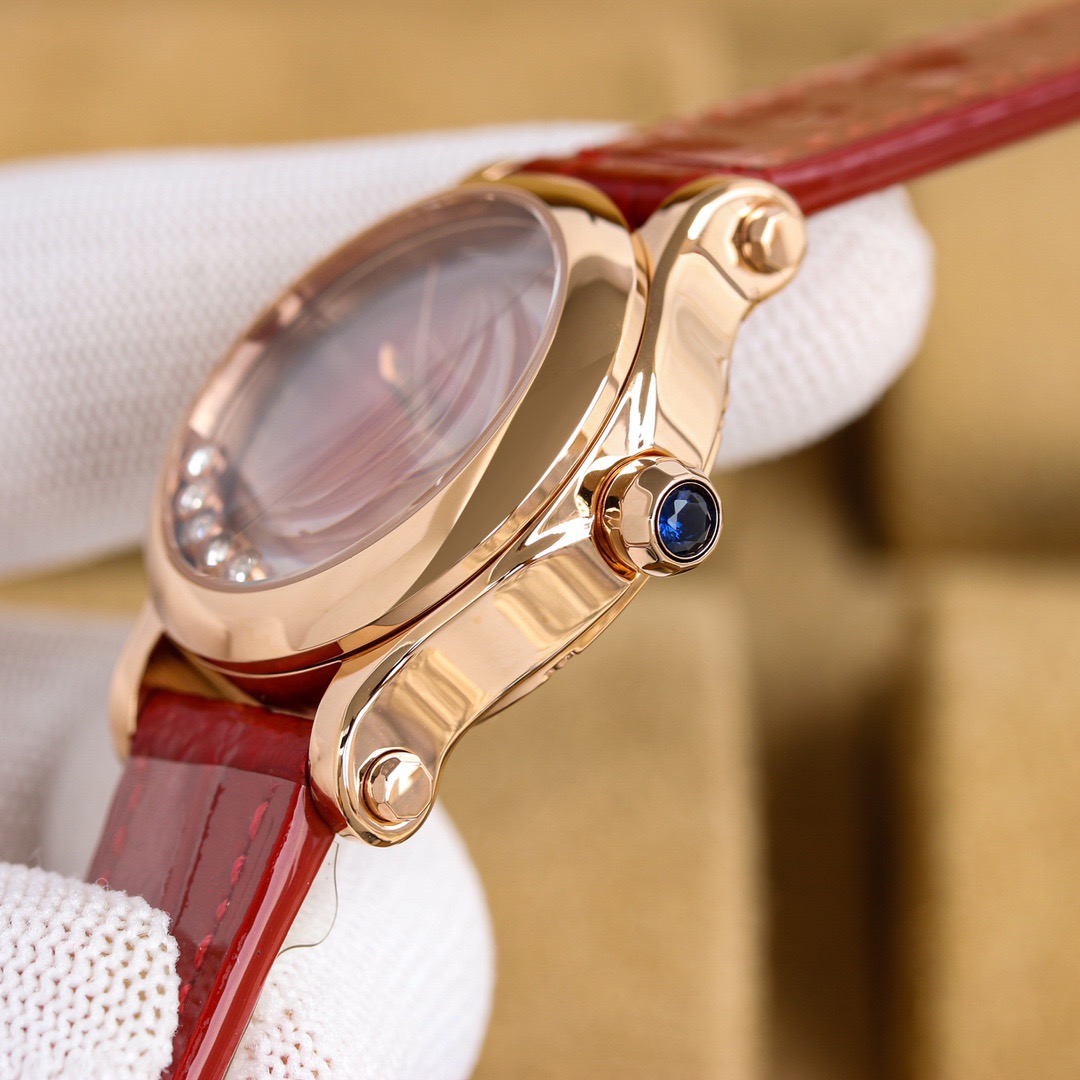 ショパール「Chopard」ハッピーダイヤモンド ウサギレディースウォッチ30mm