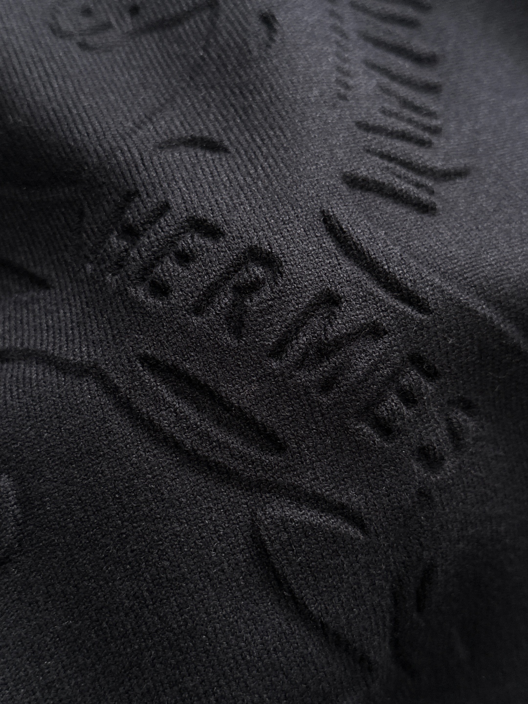 エルメス「Hermès」秋冬全身ジャージー柄新作シンプル丸首ニットウールセーター