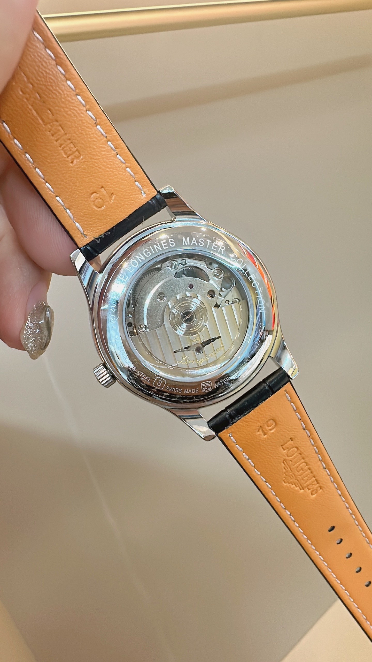 ロンジン「Longines」マスターコレクション メンズ メカニカルウォッチ 40mm