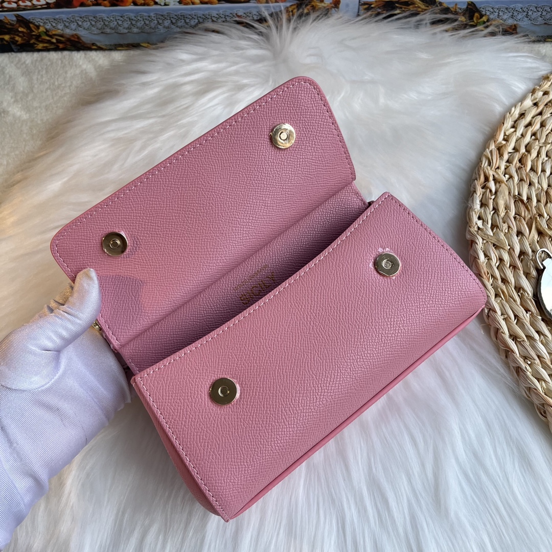 ドルチェ・アンド・ガッバーナ「D&G」レパードプリント プラチナバッグ