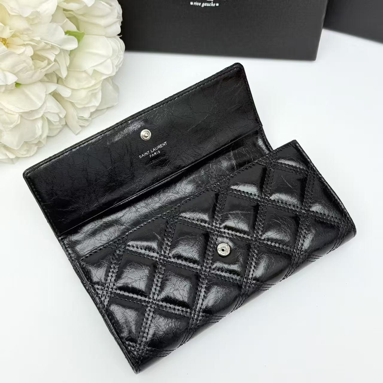 サンローラン「Saint Laurent」フラップウォレット