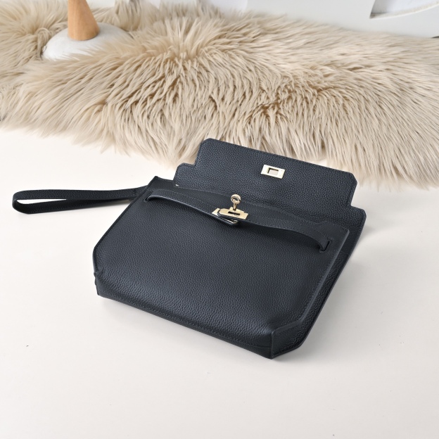 エルメス ケリー 22 ストーンパターンレザー バッグ「Kelly Depeches」