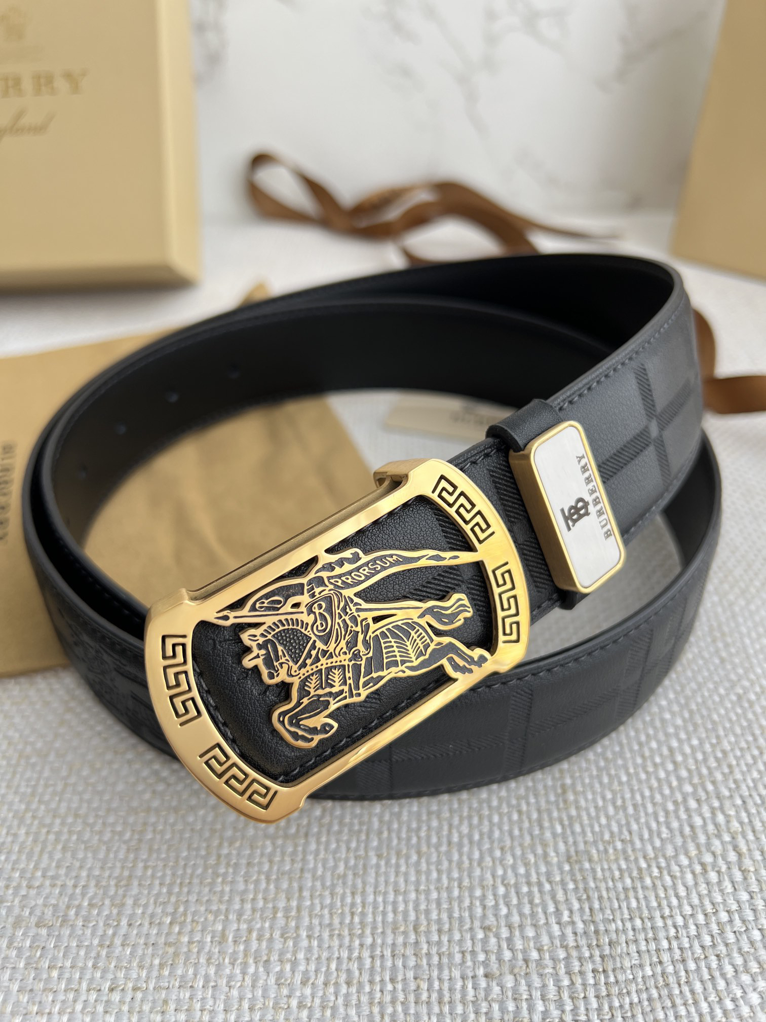 [Copy]バーバリー「Burberry」フックベルト 2色