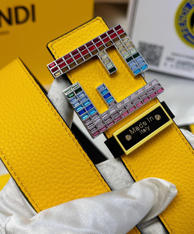 フェンディ「Fendi」FF ベルト - リバーシブル フックベルト