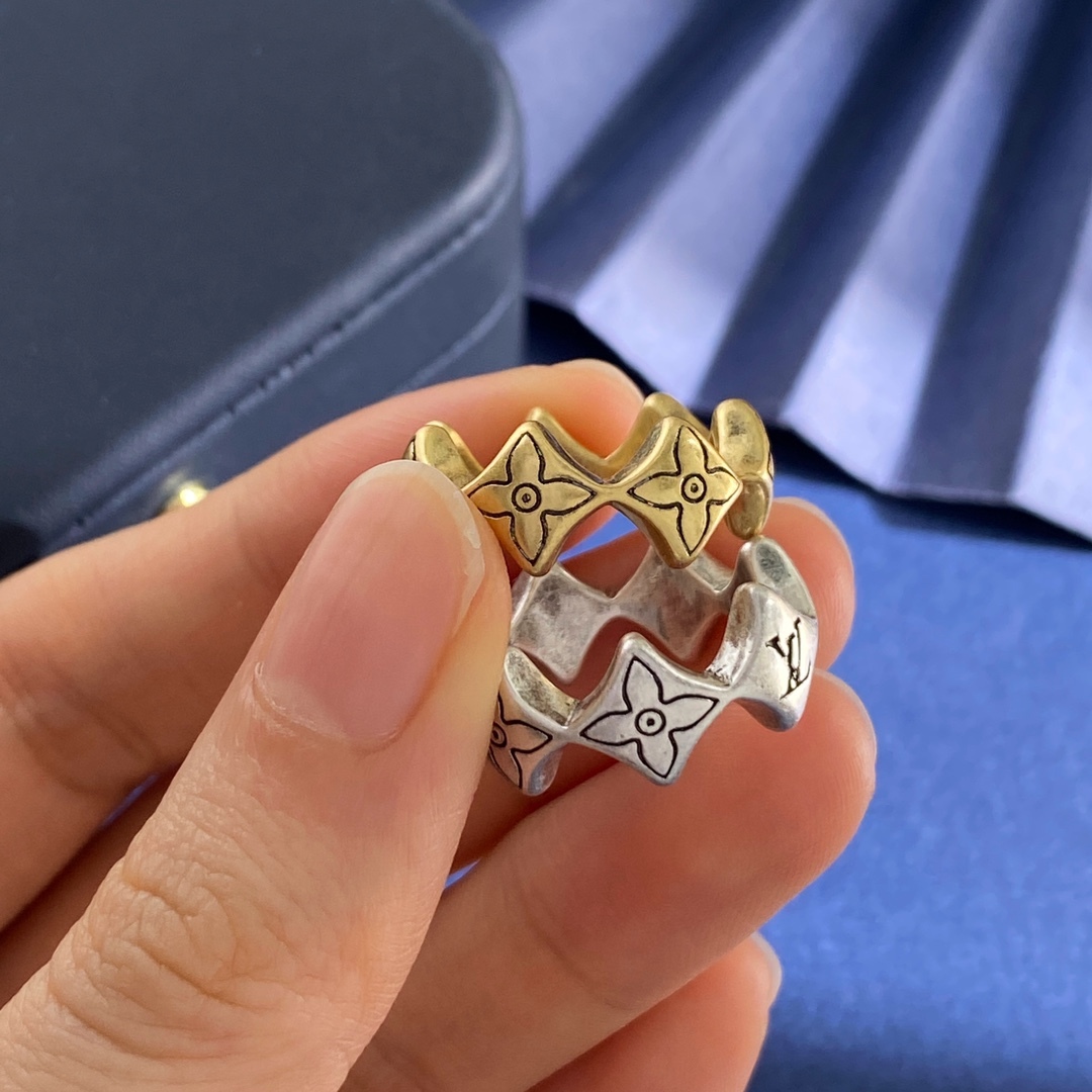 ルイ・ヴィトン スパイキー フラワー リング