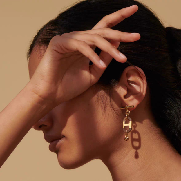 エルメス イヤリング、卓越した職人技の輝き