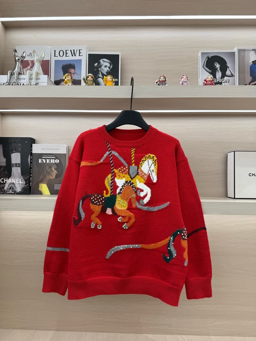 エルメス「Hermès」春季新作ラウンドネックスウェット