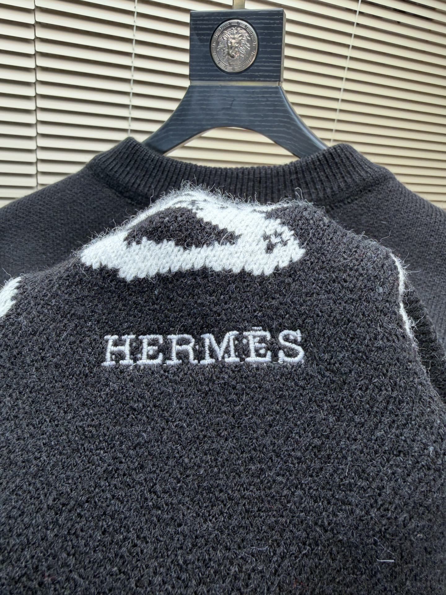 エルメス「Hermès」春季新作ラウンドネックスウェット
