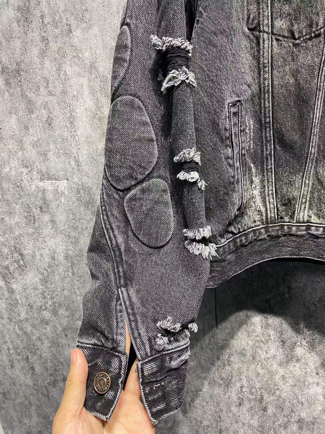バレンシアガ「Balenciaga」デニムジャケット クラシック リデザイン