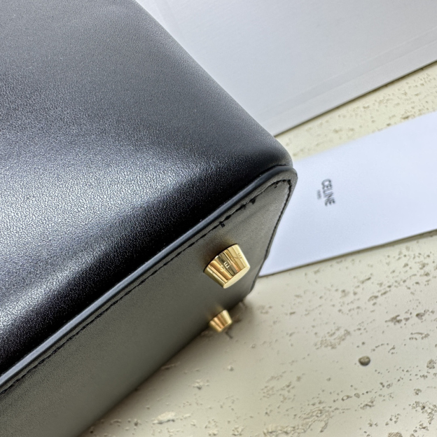 セリーヌ「Celine」CONTI 柔软牛皮革ハンドバッグ