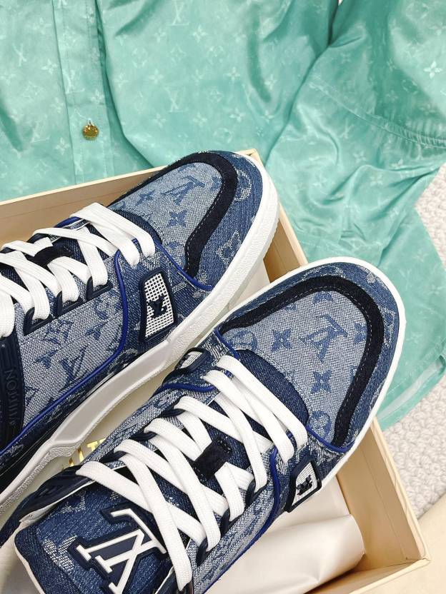 ルイ・ヴィトン「Louis Vuitton」LV トレイナー スニーカー