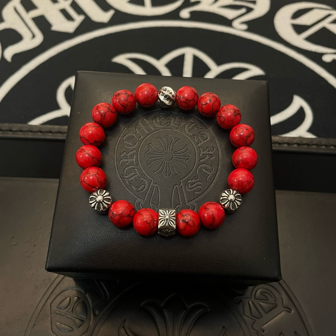 クロムハーツ「Chrome Hearts」ブレスレット - ヴィンテージ＆ロックテイスト ペア用