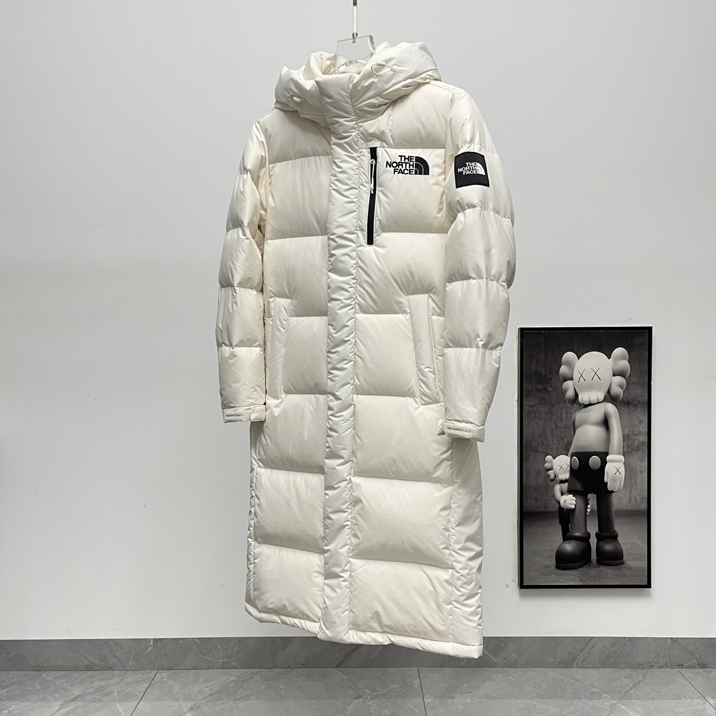 ザ・ノースフェイス メンズ ロング丈フード付きダウンジャケット