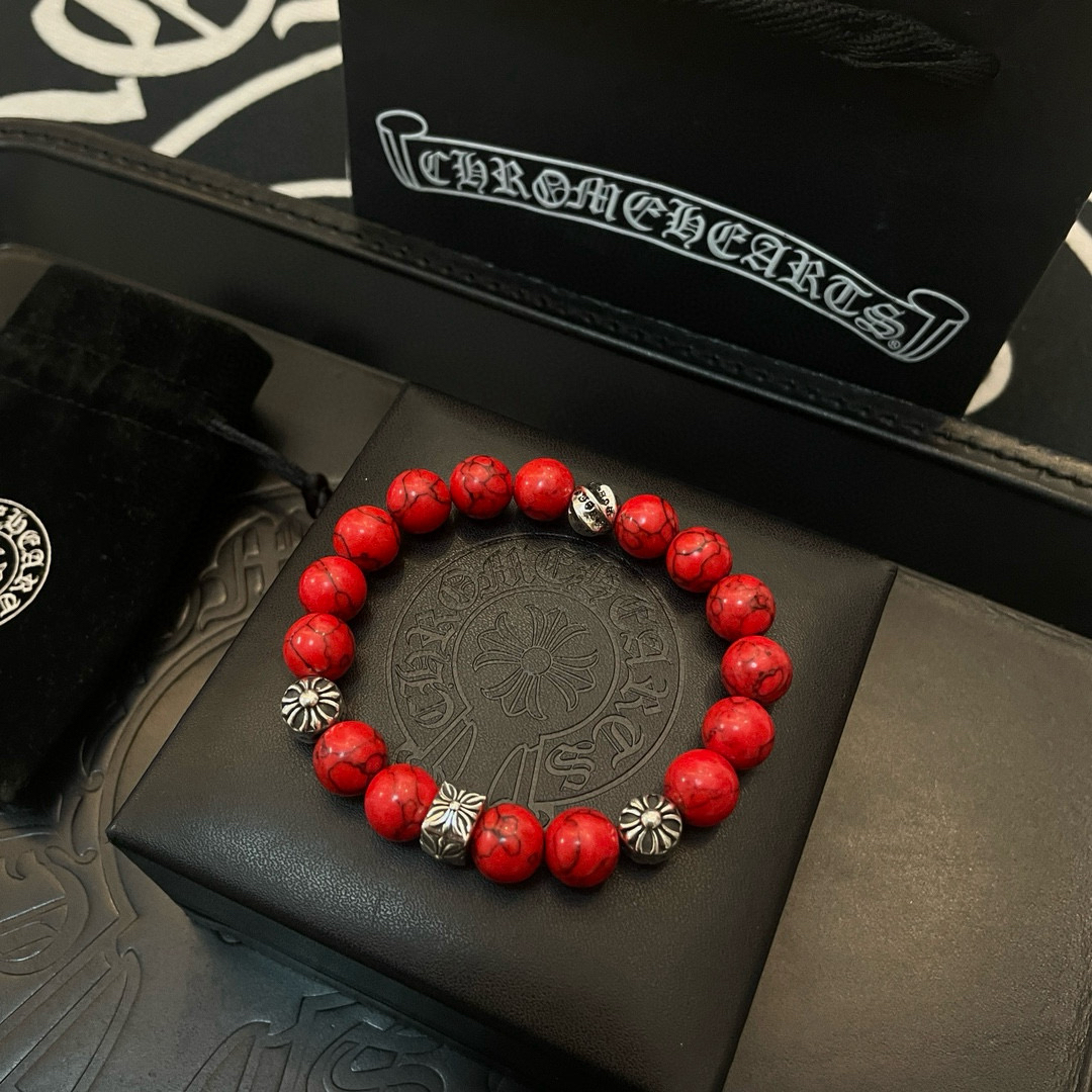 クロムハーツ「Chrome Hearts」ブレスレット - ヴィンテージ＆ロックテイスト ペア用