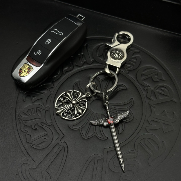 クロムハーツ「Chrome Hearts」キーホルダー＆バッグチャーム - トレンドシンボル
