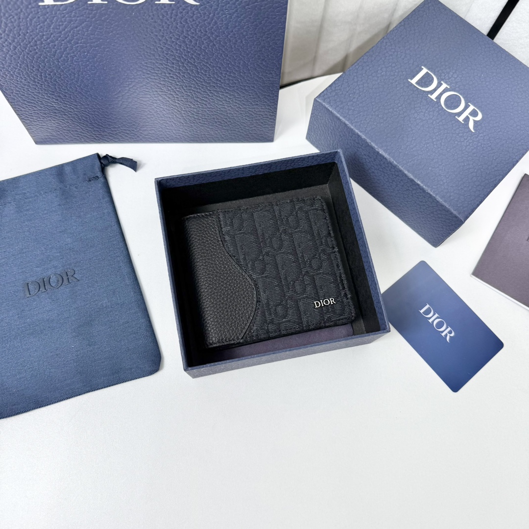 ディオール「Dior」Saddle 2つ折りウォレット