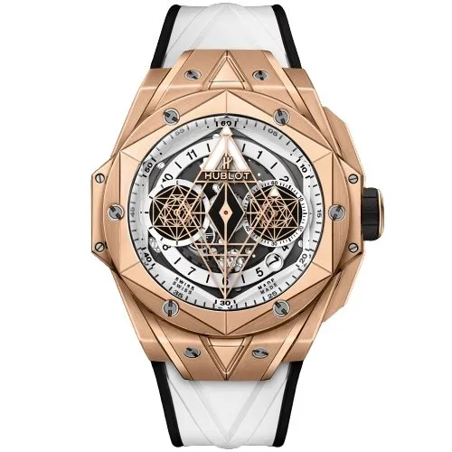 ウブロ「Hublot」ビッグバン ユニコ サンブルー II タトゥー メンズウォッチ45MM