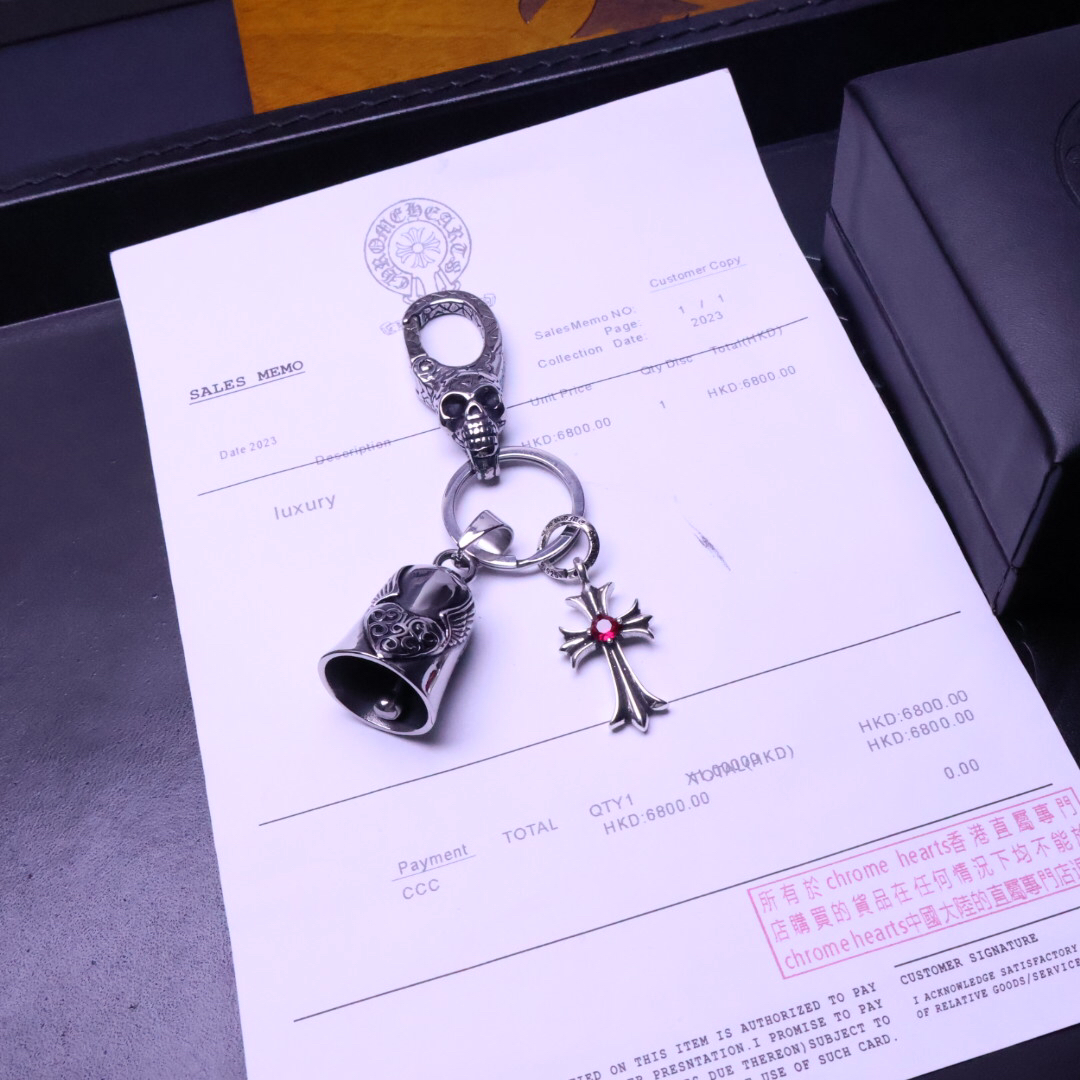 クロムハーツ「Chrome Hearts」キーホルダー＆バッグチャーム - トレンドシンボル