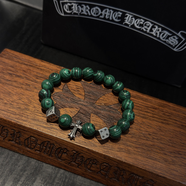 クロムハーツ「Chrome Hearts」ブレスレット - ヴィンテージ＆ロックテイスト ペア用