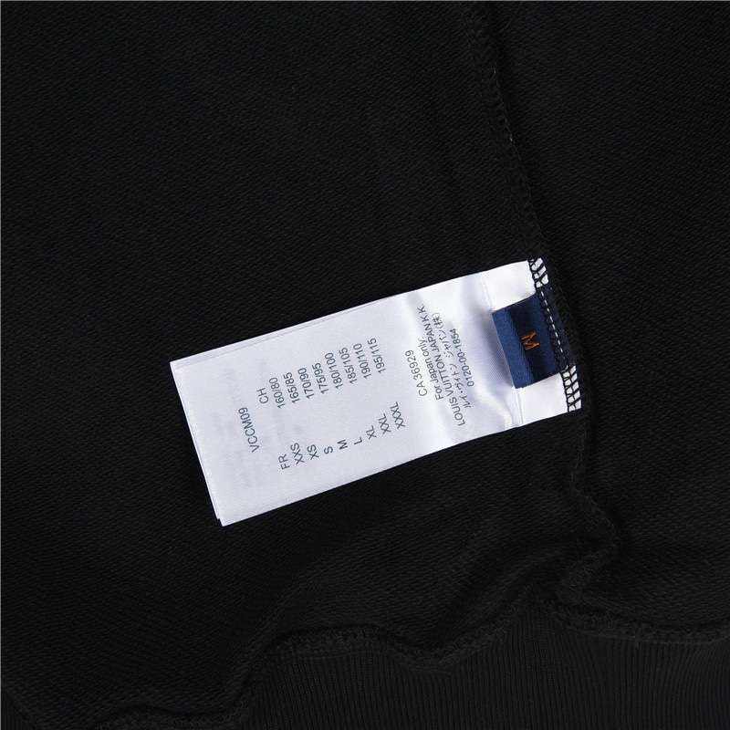 Louis Vuitton / ルイ・ヴィトン 24Fw グラデーション小飛行機柄プリントの丸首パーカー