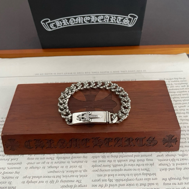 クロムハーツ「Chrome Hearts」ブレスレット - ヴィンテージ＆ロックテイスト ペア用