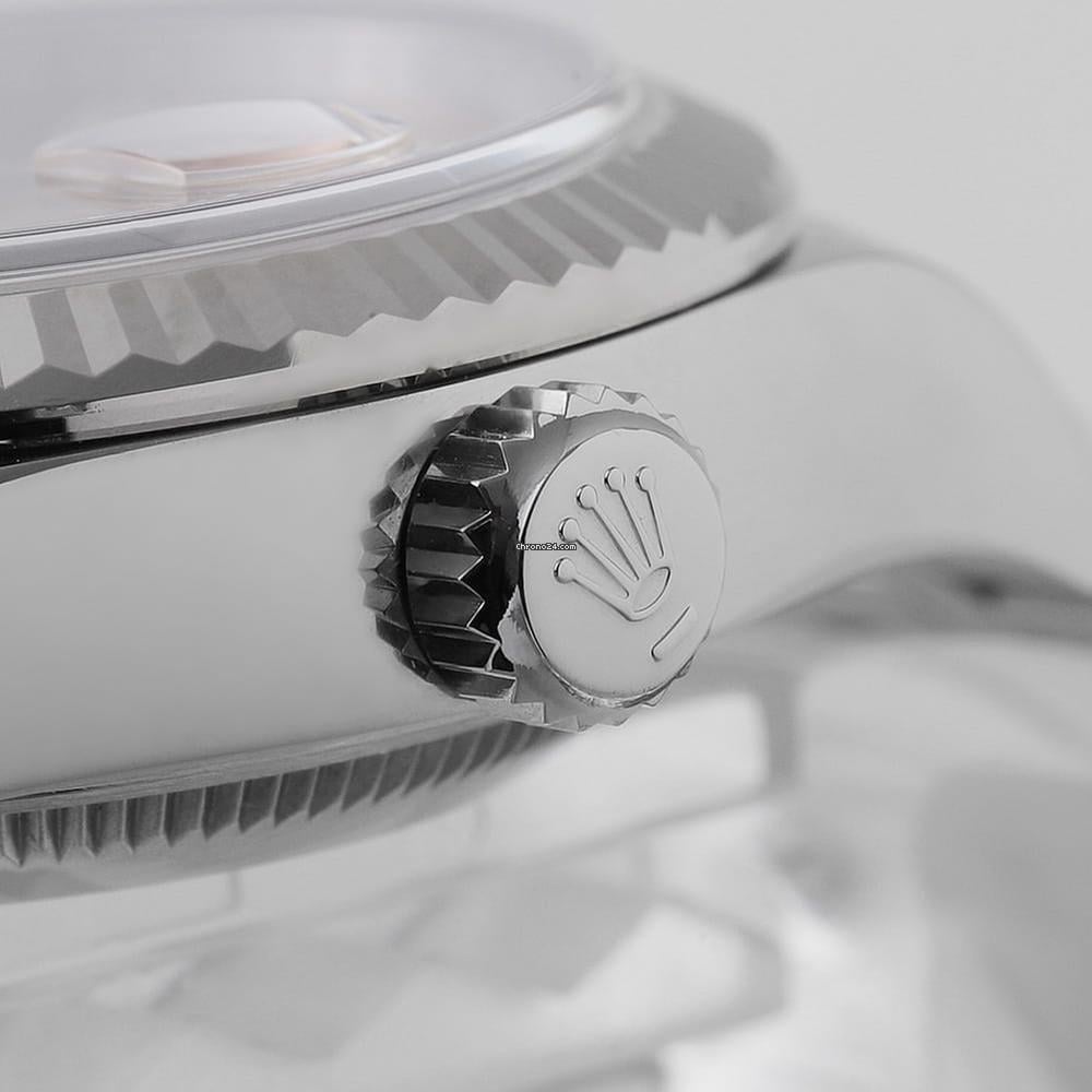 ロレックス「Rolex」レディ デイトジャスト 28 mm ピンクダイアル